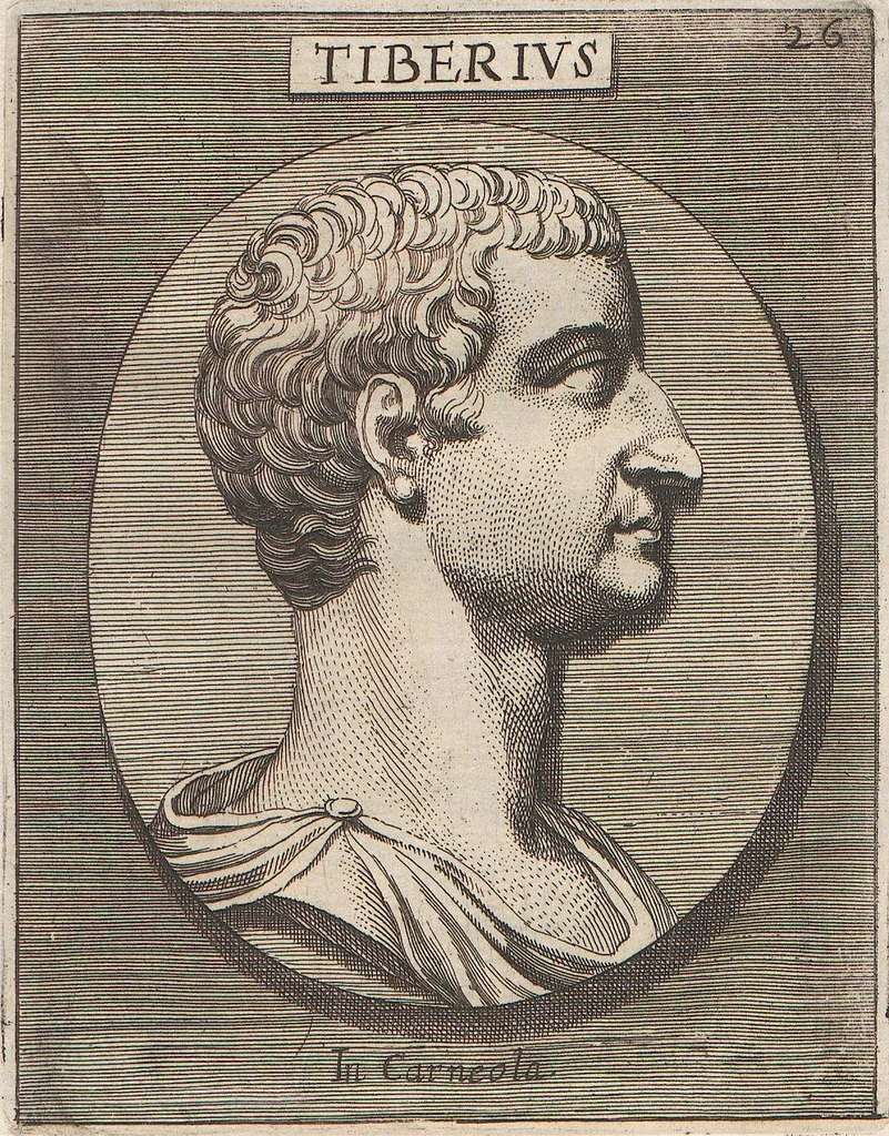 An illustration from Michaelis Angeli Causei De La Chausse Parisini Romanum Museum Sive Thesaurus Eruditae Antiquitatis: In Quo Gemmae, Idola, Insignia Sacerdotalia, Instrumenta sacrificijs, inservientia, Lucernae, Vasa, Bullae, Armillae, Fibulae, Claves, Annulli, Tesserae, Styli, Strigiles, Gutti, Phialae lacrymatoriae, vota, Signa Militaria, Marmora &c., 1707, leaf 82