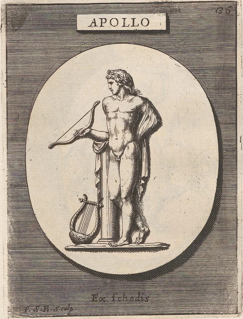 An illustration from Michaelis Angeli Causei De La Chausse Parisini Romanum Museum Sive Thesaurus Eruditae Antiquitatis: In Quo Gemmae, Idola, Insignia Sacerdotalia, Instrumenta sacrificijs, inservientia, Lucernae, Vasa, Bullae, Armillae, Fibulae, Claves, Annulli, Tesserae, Styli, Strigiles, Gutti, Phialae lacrymatoriae, vota, Signa Militaria, Marmora &c., 1707, leaf 92