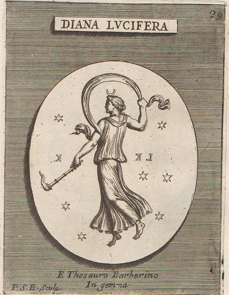 An illustration from Michaelis Angeli Causei De La Chausse Parisini Romanum Museum Sive Thesaurus Eruditae Antiquitatis: In Quo Gemmae, Idola, Insignia Sacerdotalia, Instrumenta sacrificijs, inservientia, Lucernae, Vasa, Bullae, Armillae, Fibulae, Claves, Annulli, Tesserae, Styli, Strigiles, Gutti, Phialae lacrymatoriae, vota, Signa Militaria, Marmora &c., 1707, leaf 95