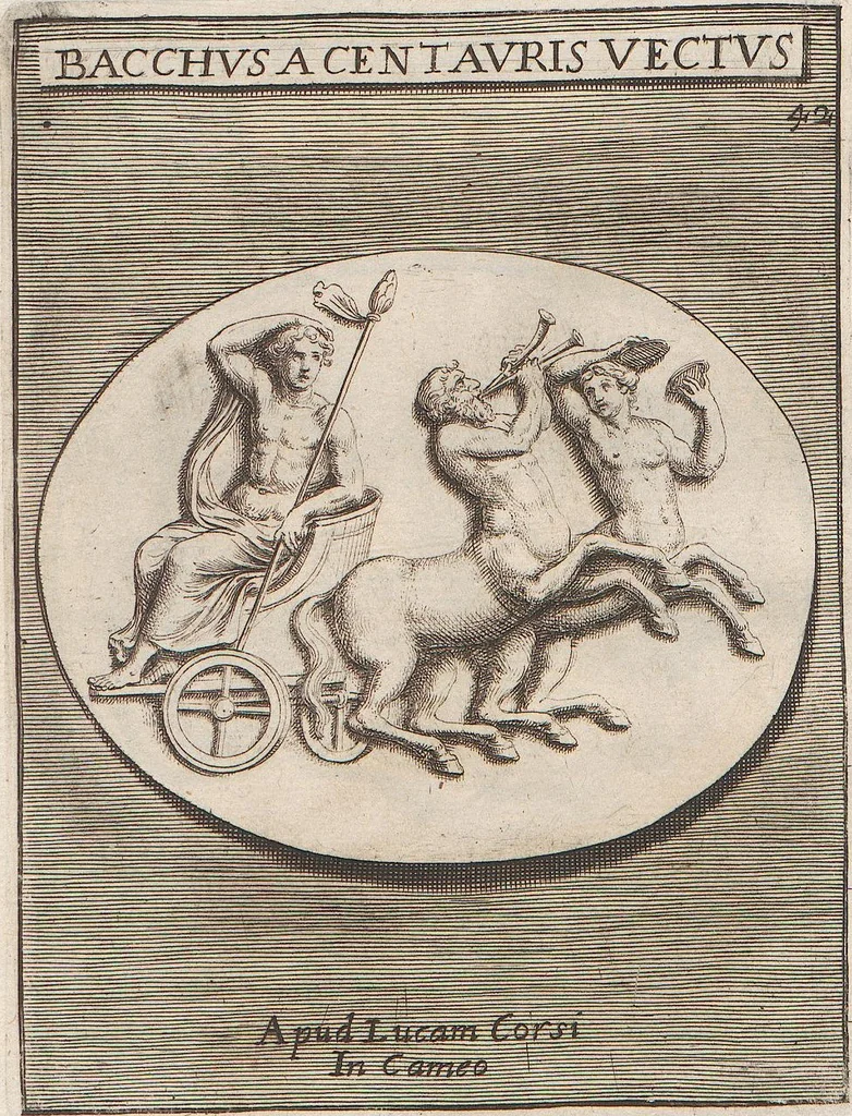 An illustration from Michaelis Angeli Causei De La Chausse Parisini Romanum Museum Sive Thesaurus Eruditae Antiquitatis: In Quo Gemmae, Idola, Insignia Sacerdotalia, Instrumenta sacrificijs, inservientia, Lucernae, Vasa, Bullae, Armillae, Fibulae, Claves, Annulli, Tesserae, Styli, Strigiles, Gutti, Phialae lacrymatoriae, vota, Signa Militaria, Marmora &c., 1707, leaf 98