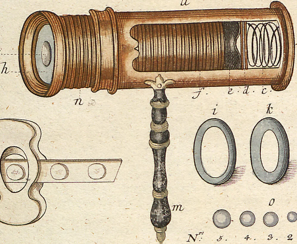 An illustration from (Band 2): Martin Frobenius Ledermüllers, Hochfürstlich- Brandenburg- Culmbachischen Justiz-Raths ... Nachlese seiner Mikroskopischen Gemüths- und Augen-Ergötzung: Bestehend in zehen fein illuminirten Kupfertafeln, Sammt deren Erklärung: und Einer getreuen Anweisung, wie man alle Arten Mikroskope geschickt, leicht und nützlich gebrauchen solle, 1762, leaf 32