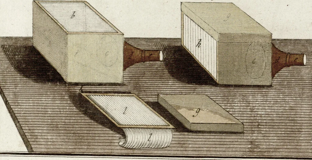 An illustration from (Band 2): Martin Frobenius Ledermüllers, Hochfürstlich- Brandenburg- Culmbachischen Justiz-Raths ... Nachlese seiner Mikroskopischen Gemüths- und Augen-Ergötzung: Bestehend in zehen fein illuminirten Kupfertafeln, Sammt deren Erklärung: und Einer getreuen Anweisung, wie man alle Arten Mikroskope geschickt, leicht und nützlich gebrauchen solle, 1762, leaf 79