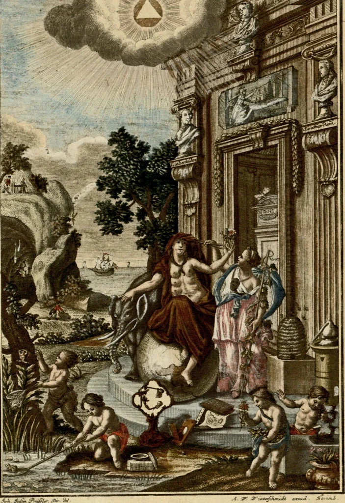 An illustration from (Hauptband): Bestehend in Ein hundert nach der Natur gezeichneten und mit Farben erleuchteten Kupfertafeln, sammt deren Erklärung, 1763, leaf 1