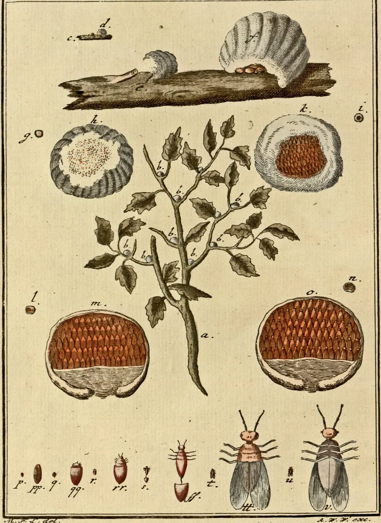 An illustration from (Hauptband): Bestehend in Ein hundert nach der Natur gezeichneten und mit Farben erleuchteten Kupfertafeln, sammt deren Erklärung, 1763, leaf 124