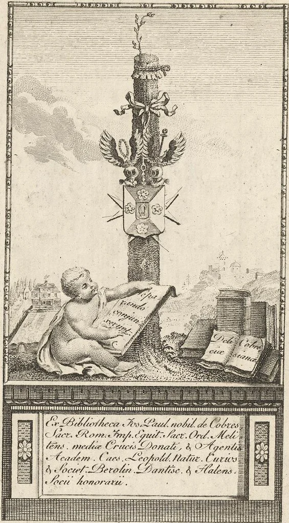 An illustration from Michaelis Mercati Samminiatensis Metallotheca: Opus Posthumum, Auctoritate, & Munificentiâ Clementis Undecimi Pontificis Maximi E' tenebris in lucem eductum; Opera autem, & studio Joannis Mariae Lancisii Archiatri Pontificii Illustratum. Cui Accessit Appendix Cum XIX. Recens Inventis Iconibus, 1719, leaf 2