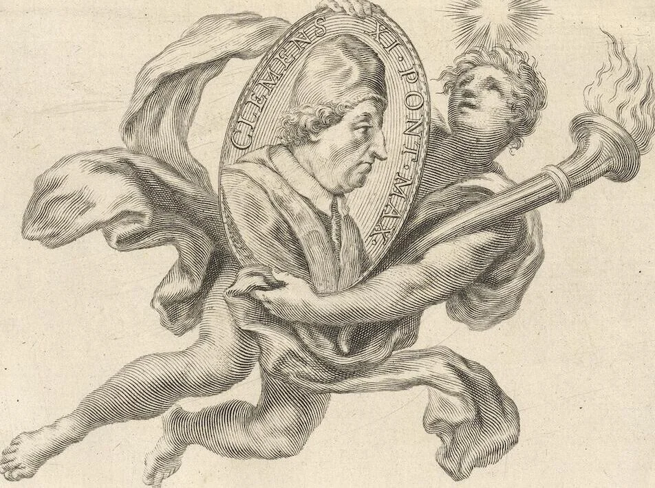 An illustration from Michaelis Mercati Samminiatensis Metallotheca: Opus Posthumum, Auctoritate, & Munificentiâ Clementis Undecimi Pontificis Maximi E' tenebris in lucem eductum; Opera autem, & studio Joannis Mariae Lancisii Archiatri Pontificii Illustratum. Cui Accessit Appendix Cum XIX. Recens Inventis Iconibus, 1719, leaf 7
