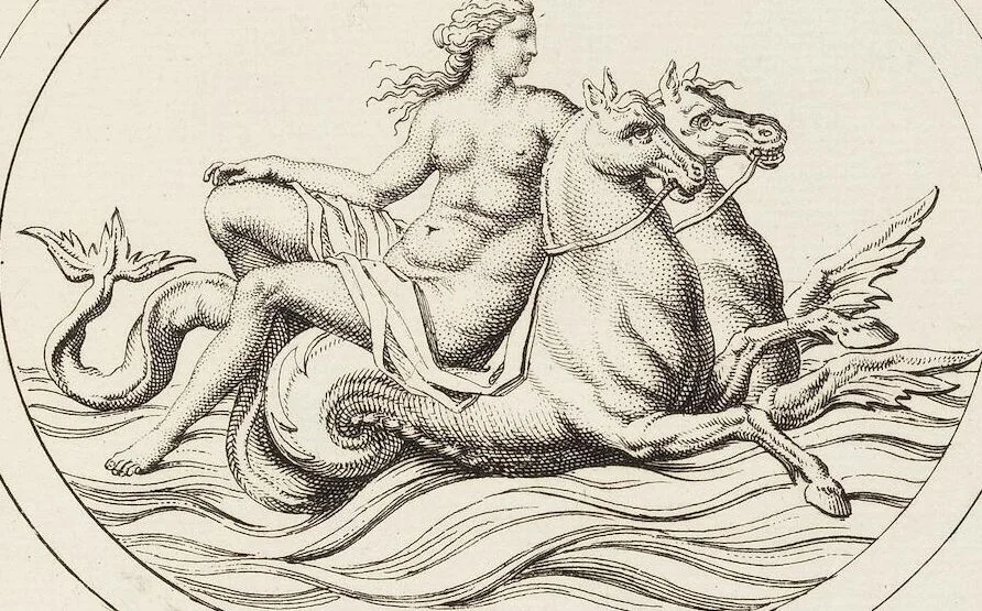 An illustration from (Band 1,1): Les dieux des Grecs & des Romain: Les Dieux du premier, du second & du troisiéme rang, selon l'ordre du tems, 1719, leaf 261