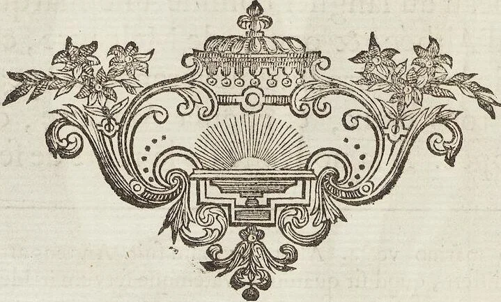 An illustration from (Band 1,1): Les dieux des Grecs & des Romain: Les Dieux du premier, du second & du troisiéme rang, selon l'ordre du tems, 1719, leaf 481