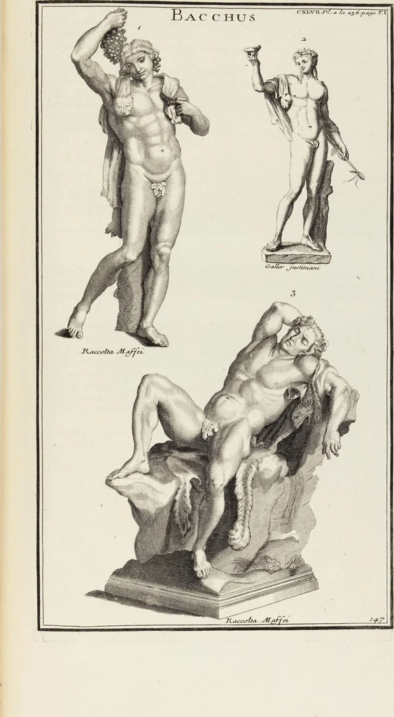 An illustration from (Band 1,2): Les Dieux des Grecs & des Romains: Les Heros parvenus à la Divinité, 1719, leaf 106