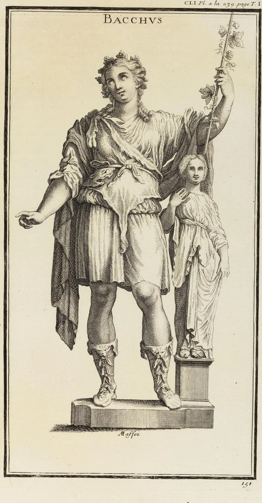 An illustration from (Band 1,2): Les Dieux des Grecs & des Romains: Les Heros parvenus à la Divinité, 1719, leaf 118