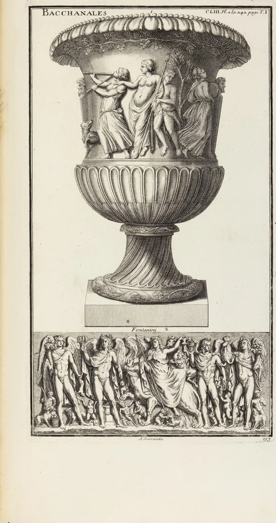 An illustration from (Band 1,2): Les Dieux des Grecs & des Romains: Les Heros parvenus à la Divinité, 1719, leaf 124