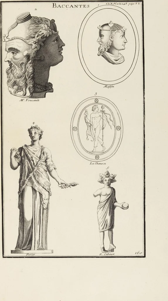 An illustration from (Band 1,2): Les Dieux des Grecs & des Romains: Les Heros parvenus à la Divinité, 1719, leaf 145
