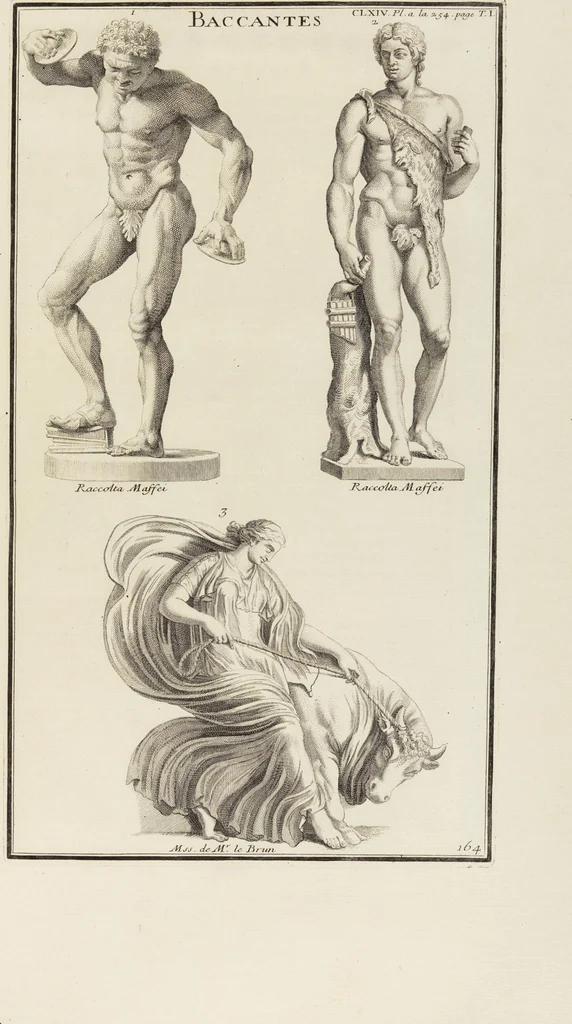 An illustration from (Band 1,2): Les Dieux des Grecs & des Romains: Les Heros parvenus à la Divinité, 1719, leaf 159