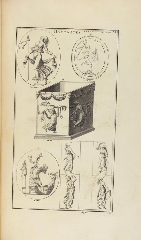 An illustration from (Band 1,2): Les Dieux des Grecs & des Romains: Les Heros parvenus à la Divinité, 1719, leaf 163