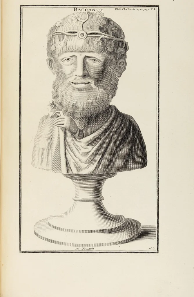 An illustration from (Band 1,2): Les Dieux des Grecs & des Romains: Les Heros parvenus à la Divinité, 1719, leaf 165