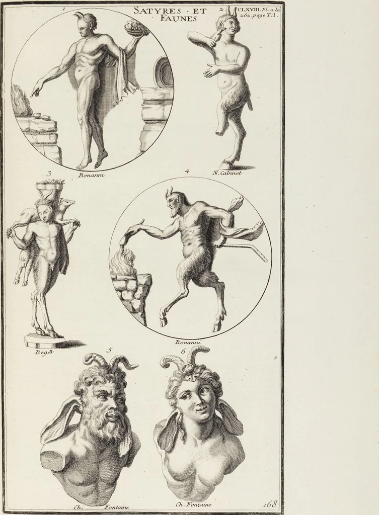 An illustration from (Band 1,2): Les Dieux des Grecs & des Romains: Les Heros parvenus à la Divinité, 1719, leaf 176