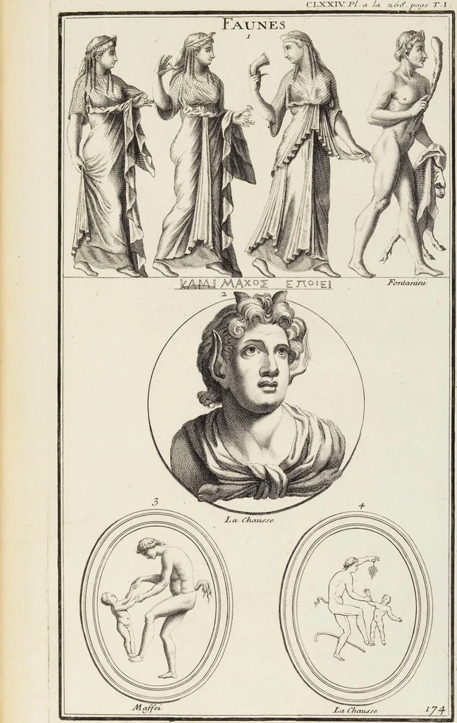 An illustration from (Band 1,2): Les Dieux des Grecs & des Romains: Les Heros parvenus à la Divinité, 1719, leaf 194