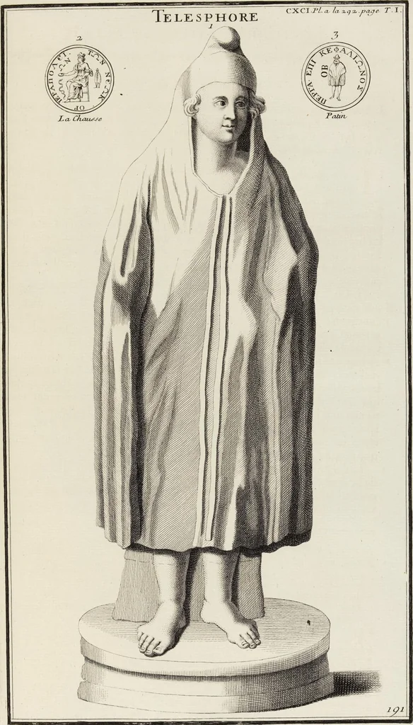 An illustration from (Band 1,2): Les Dieux des Grecs & des Romains: Les Heros parvenus à la Divinité, 1719, leaf 253