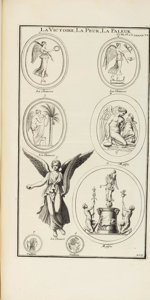 An illustration from (Band 1,2): Les Dieux des Grecs & des Romains: Les Heros parvenus à la Divinité, 1719, leaf 341
