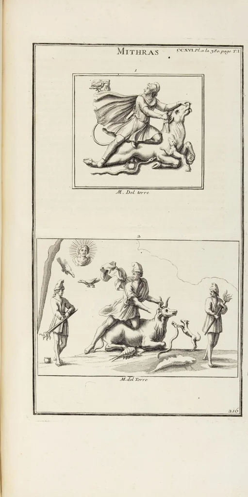 An illustration from (Band 1,2): Les Dieux des Grecs & des Romains: Les Heros parvenus à la Divinité, 1719, leaf 392