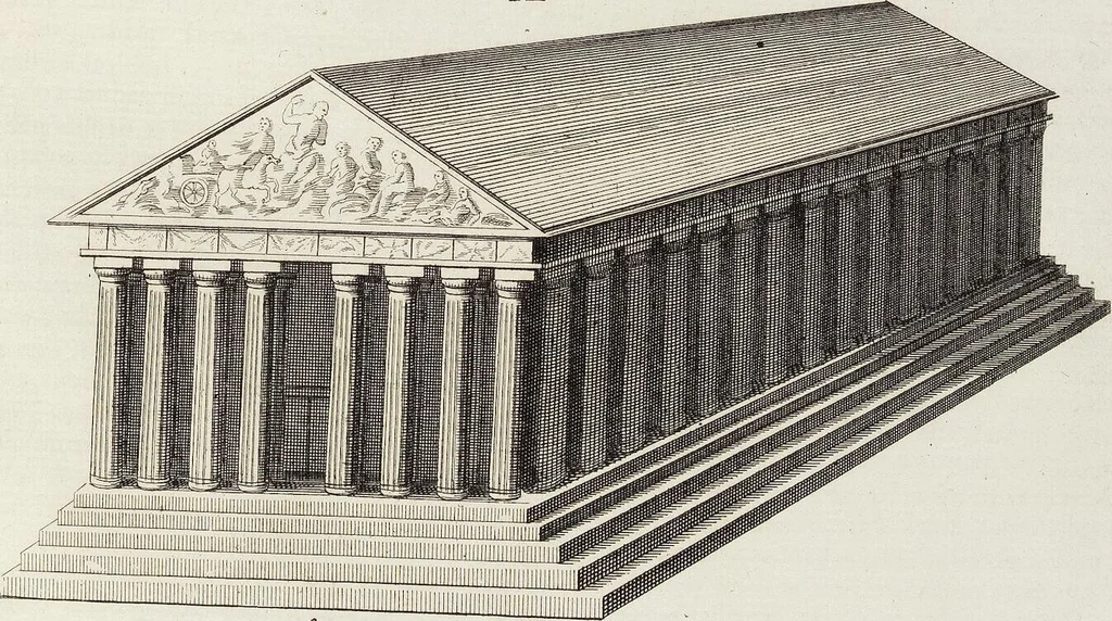 An illustration from (Band 2,1): Le Culte des Grecs & des Romains, 1719, leaf 116