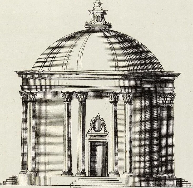 An illustration from (Band 2,1): Le Culte des Grecs & des Romains, 1719, leaf 133