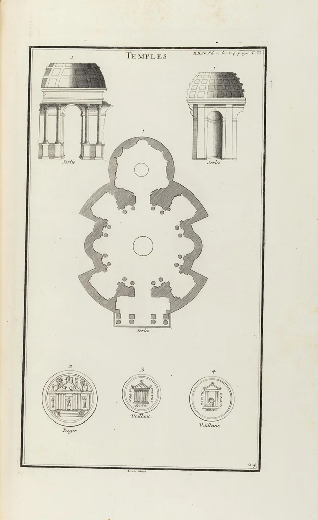 An illustration from (Band 2,1): Le Culte des Grecs & des Romains, 1719, leaf 173