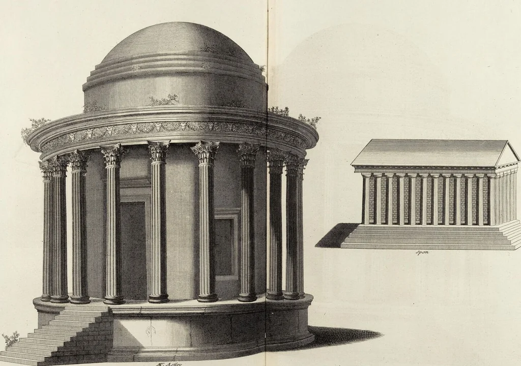 An illustration from (Band 2,1): Le Culte des Grecs & des Romains, 1719, leaf 184