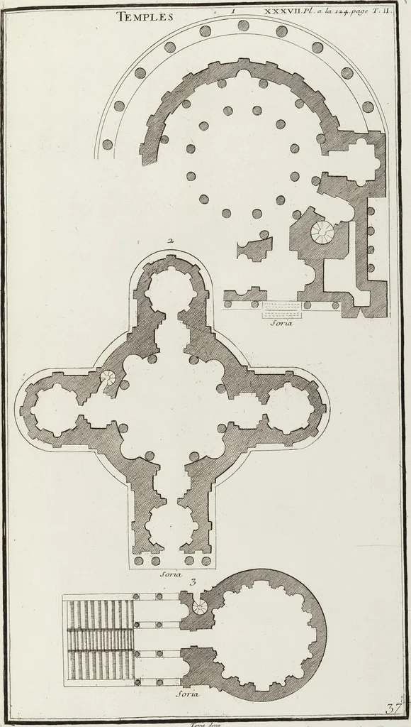 An illustration from (Band 2,1): Le Culte des Grecs & des Romains, 1719, leaf 214