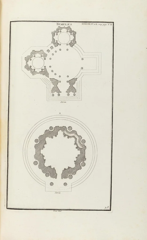 An illustration from (Band 2,1): Le Culte des Grecs & des Romains, 1719, leaf 216