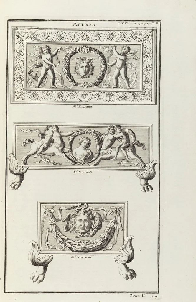 An illustration from (Band 2,1): Le Culte des Grecs & des Romains, 1719, leaf 264