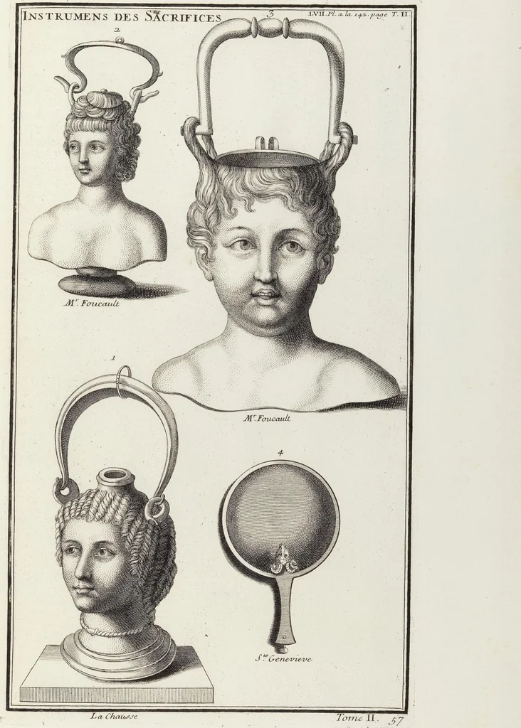 An illustration from (Band 2,1): Le Culte des Grecs & des Romains, 1719, leaf 272