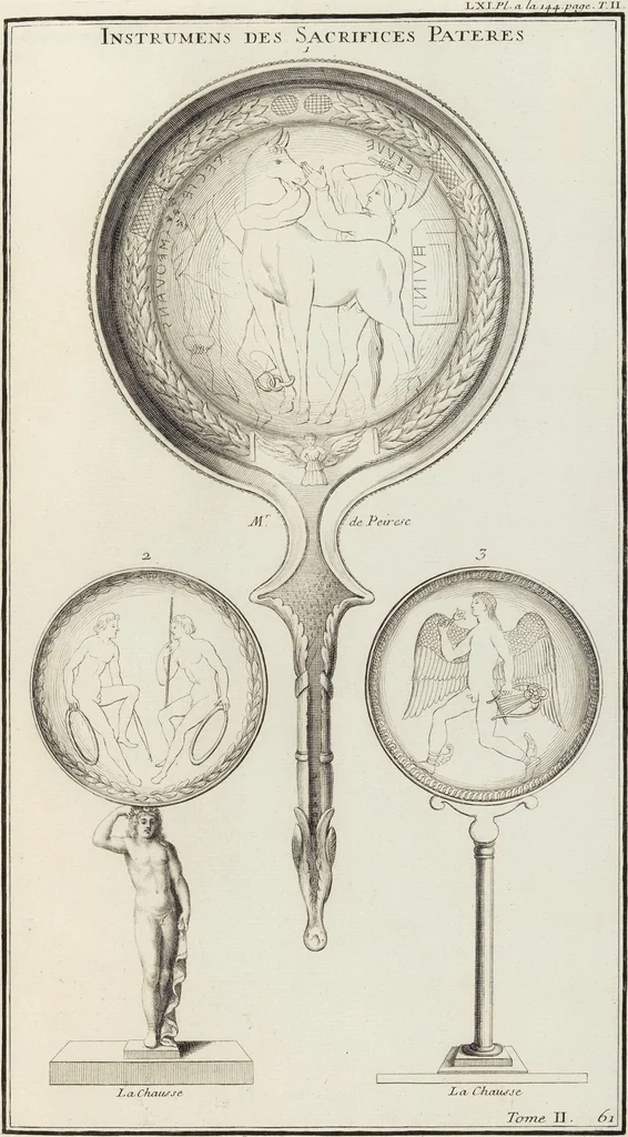An illustration from (Band 2,1): Le Culte des Grecs & des Romains, 1719, leaf 282