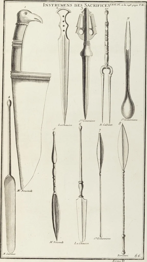An illustration from (Band 2,1): Le Culte des Grecs & des Romains, 1719, leaf 296