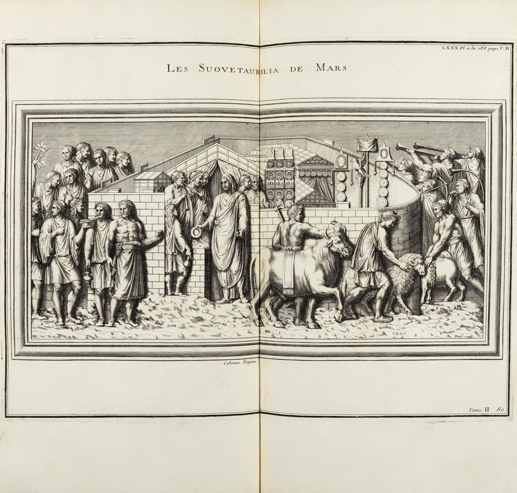 An illustration from (Band 2,1): Le Culte des Grecs & des Romains, 1719, leaf 369