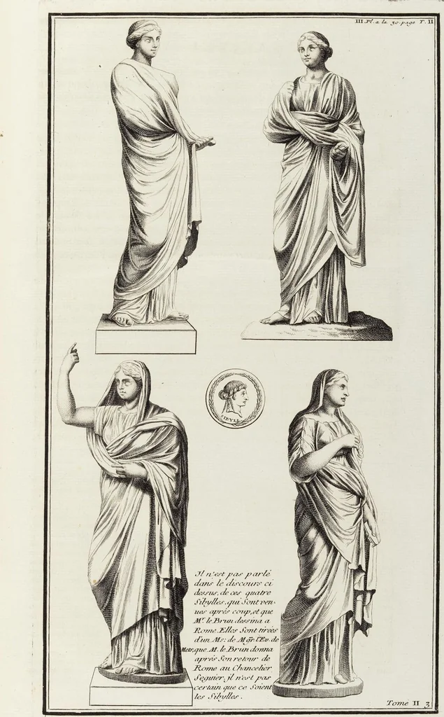 An illustration from (Band 2,1): Le Culte des Grecs & des Romains, 1719, leaf 43