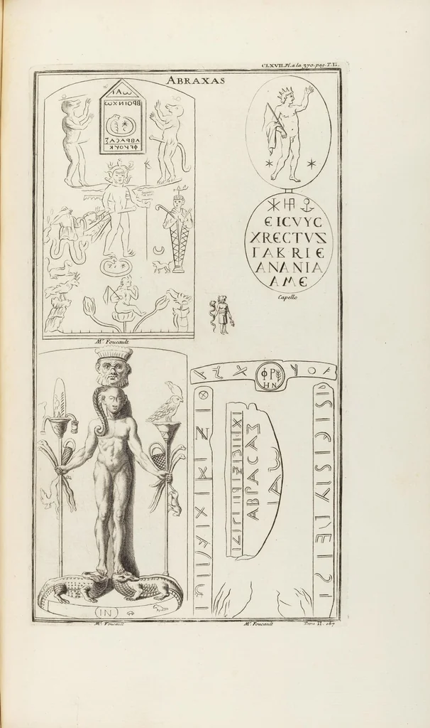 An illustration from (Band 2,2): La Religion des Egyptiens, des Arabes, des Syriens, des Perses, des Scythes, des Germains, des Gaulois, des Espagnols & des Carthaginois, 1719, leaf 236