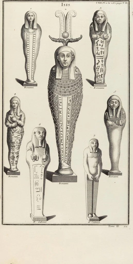An illustration from (Band 2,2): La Religion des Egyptiens, des Arabes, des Syriens, des Perses, des Scythes, des Germains, des Gaulois, des Espagnols & des Carthaginois, 1719, leaf 31