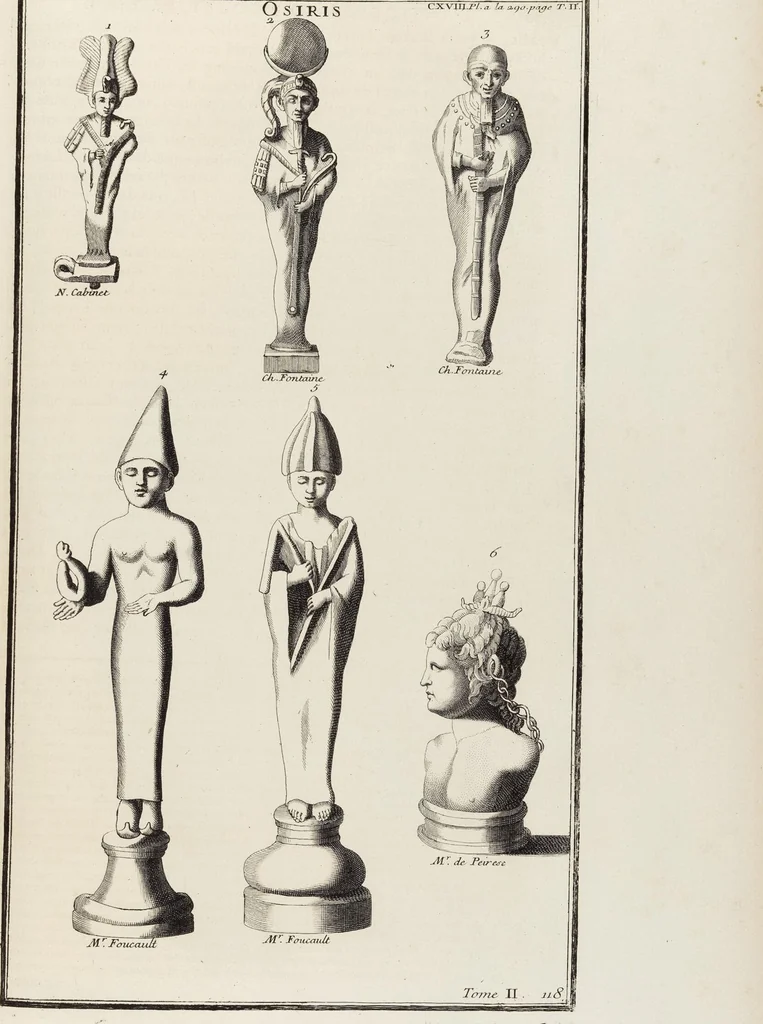 An illustration from (Band 2,2): La Religion des Egyptiens, des Arabes, des Syriens, des Perses, des Scythes, des Germains, des Gaulois, des Espagnols & des Carthaginois, 1719, leaf 54