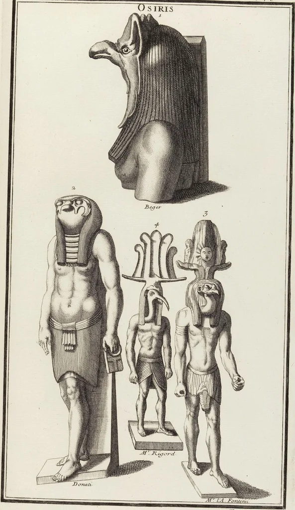 An illustration from (Band 2,2): La Religion des Egyptiens, des Arabes, des Syriens, des Perses, des Scythes, des Germains, des Gaulois, des Espagnols & des Carthaginois, 1719, leaf 56