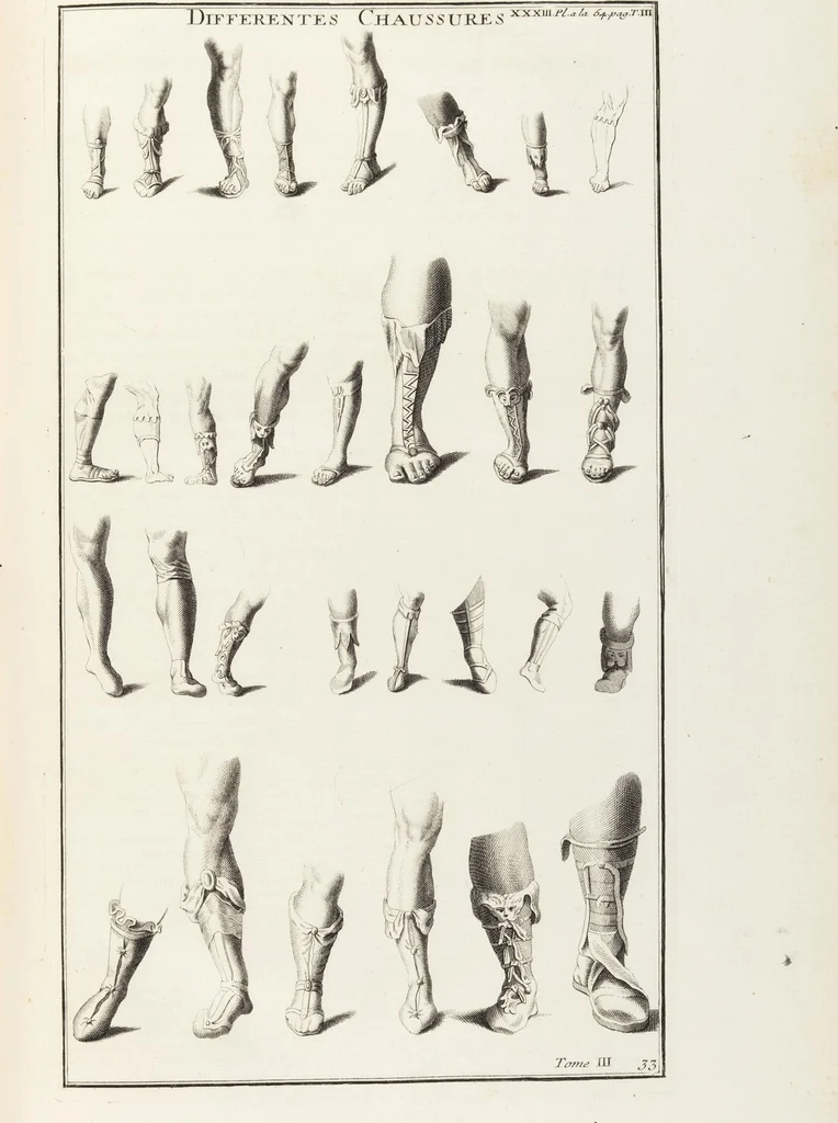 An illustration from (Band 3,1): L' Antiquité Expliquée Et Représentée En Figures: Les Usages de la vie; Tome Troisieme Premiere Partie, leaf 130