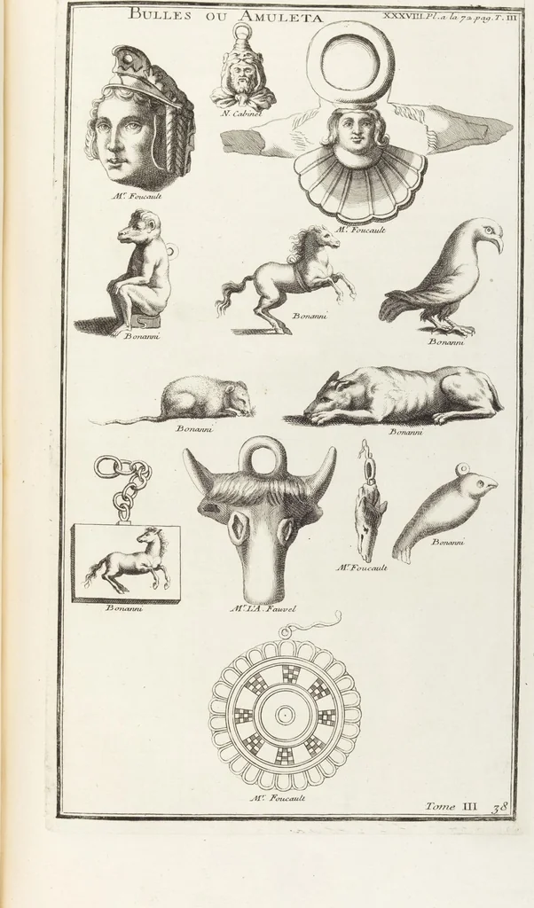 An illustration from (Band 3,1): L' Antiquité Expliquée Et Représentée En Figures: Les Usages de la vie; Tome Troisieme Premiere Partie, leaf 158
