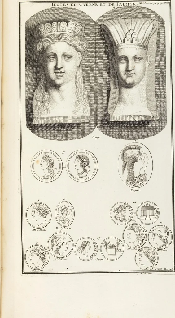 An illustration from (Band 3,1): L' Antiquité Expliquée Et Représentée En Figures: Les Usages de la vie; Tome Troisieme Premiere Partie, leaf 164