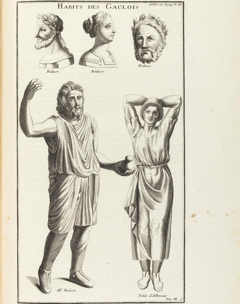An illustration from (Band 3,1): L' Antiquité Expliquée Et Représentée En Figures: Les Usages de la vie; Tome Troisieme Premiere Partie, leaf 201