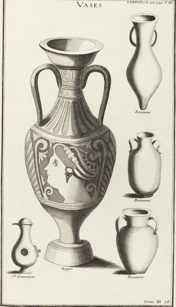 An illustration from (Band 3,1): L' Antiquité Expliquée Et Représentée En Figures: Les Usages de la vie; Tome Troisieme Premiere Partie, leaf 313