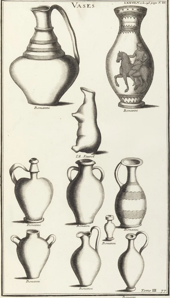 An illustration from (Band 3,1): L' Antiquité Expliquée Et Représentée En Figures: Les Usages de la vie; Tome Troisieme Premiere Partie, leaf 315