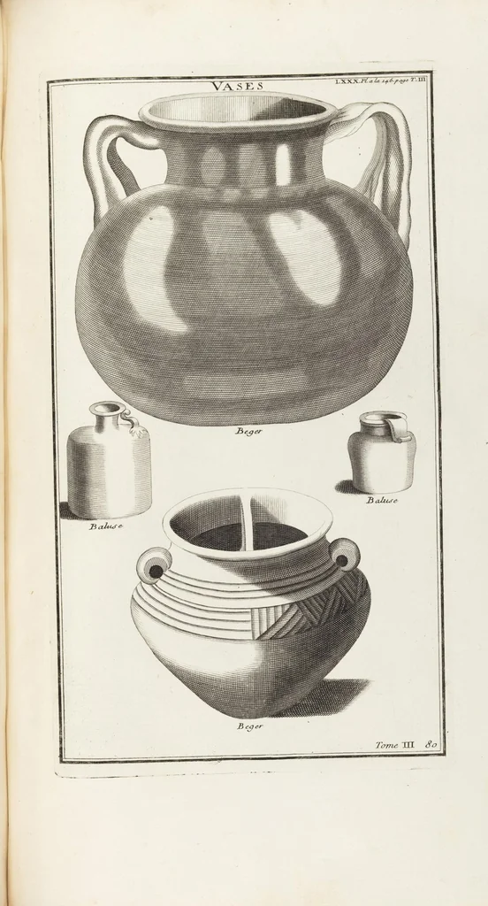 An illustration from (Band 3,1): L' Antiquité Expliquée Et Représentée En Figures: Les Usages de la vie; Tome Troisieme Premiere Partie, leaf 321