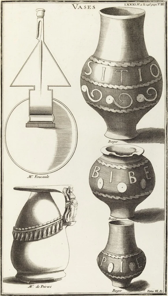 An illustration from (Band 3,1): L' Antiquité Expliquée Et Représentée En Figures: Les Usages de la vie; Tome Troisieme Premiere Partie, leaf 323