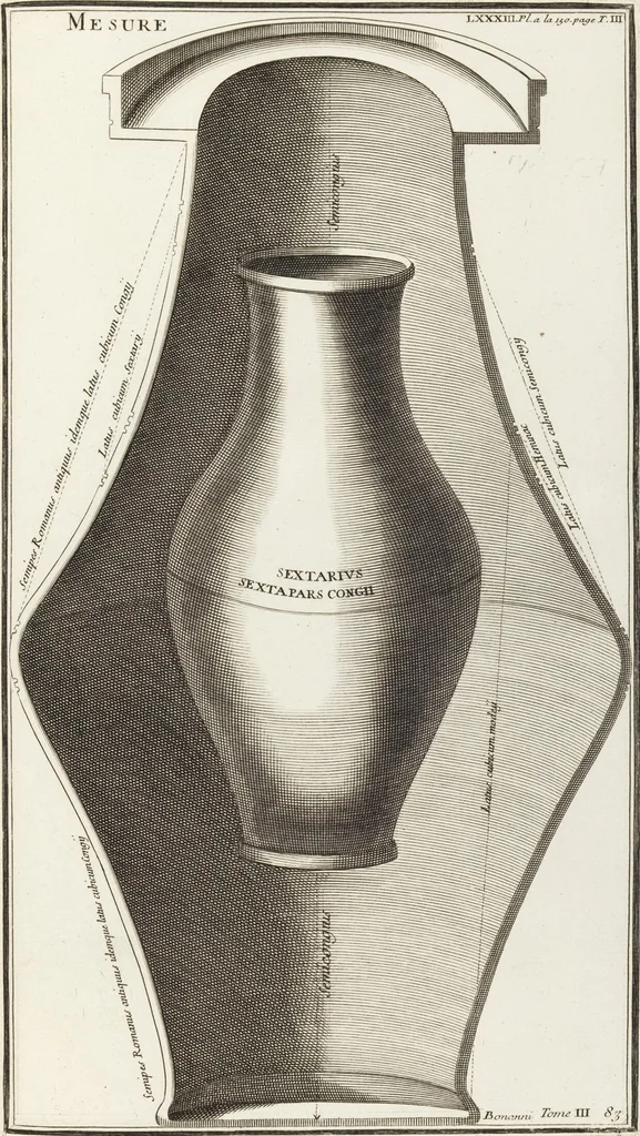 An illustration from (Band 3,1): L' Antiquité Expliquée Et Représentée En Figures: Les Usages de la vie; Tome Troisieme Premiere Partie, leaf 331