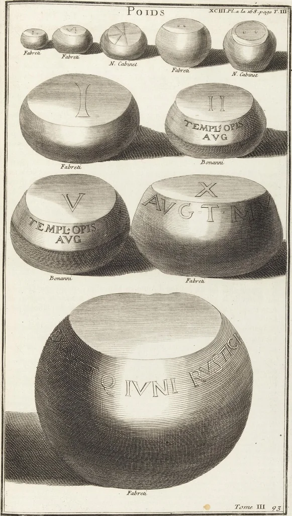 An illustration from (Band 3,1): L' Antiquité Expliquée Et Représentée En Figures: Les Usages de la vie; Tome Troisieme Premiere Partie, leaf 369